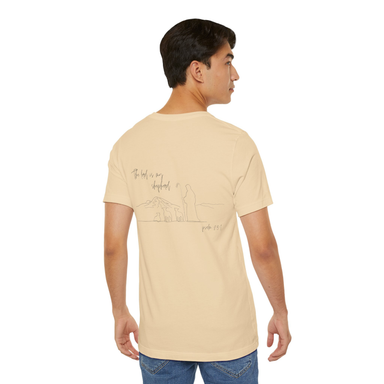 The Lord Is My Shepherd Tee - Khaki