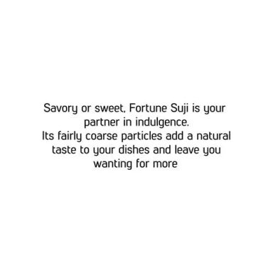 Fortune Suji, 500 g Pouch