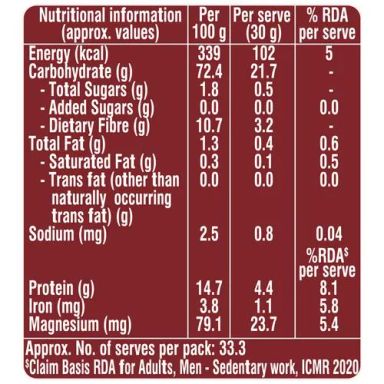 Aashirvaad Samba Broken Rava - Made From 100% Khapli Wheat, Rich In dietary fibre, 1 kg