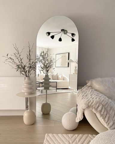 170cm x 60cm Arched Mirror