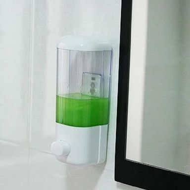 Wall mounted soap dispenser 