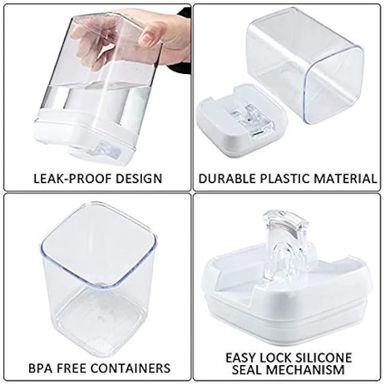 5Pcs airtight food storage container