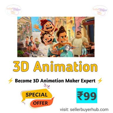 3D Animation Video Course In Hindi