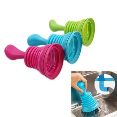 Silicone sink unblocker/ plunger 