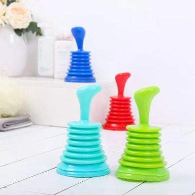 Silicone sink unblocker/ plunger 