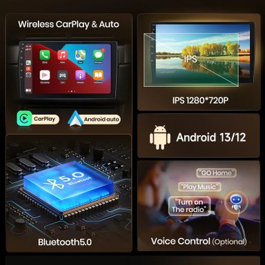 Rádio 7" android 6/128GB Mercedes W203 W209 SLK W639 CARPLAY 8CORE 4G