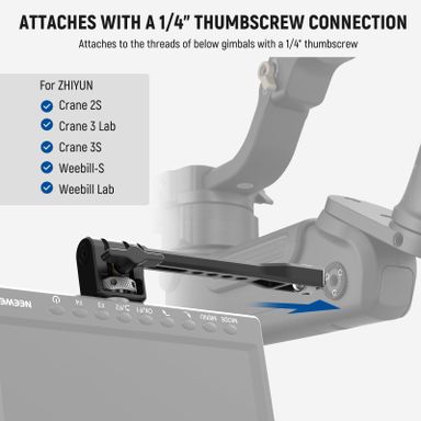 NEEWER Suporte para monitor no Gimbal Zhiyun Crane Dji