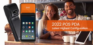 Impressora portátil recibos POS Android terminal PDA com NFC 3G