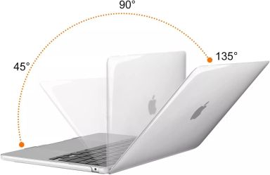 Macbook case clear Transparent