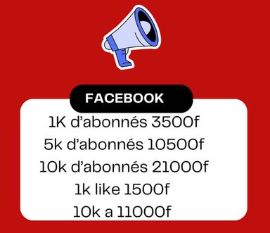 ABONNÉS FACEBOOK 