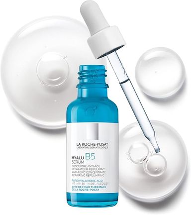 La Roche-Posay Hyalu B5, Hyaluronic Acid Serum, Dermatological Anti-Aging Pure Hyaluronic Acid Serum 30ml.