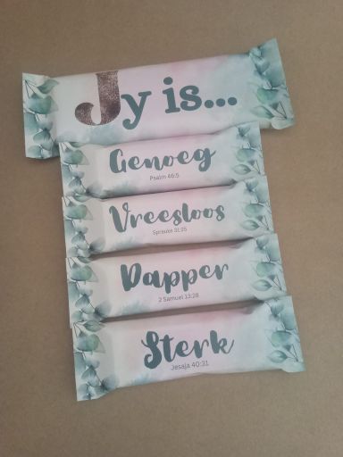 "Jy is" Chocolate gift set Green