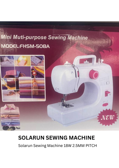 Solarun Sewing Machine