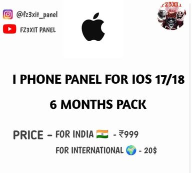 IOS 17/18 6 MONTHS PACK | FOR NON JAILBREAK IPHONES 