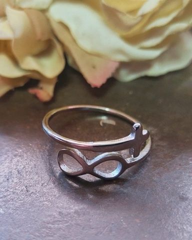 Infinity Cross ring 