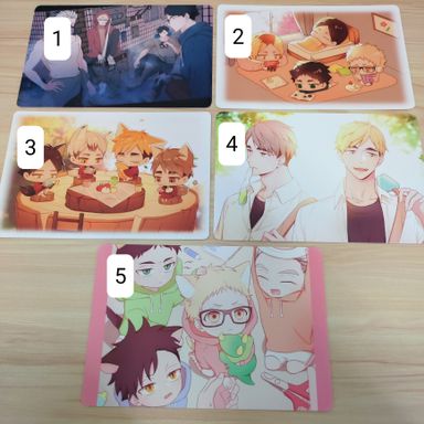 Haikyuu Fanart Matte Postcard