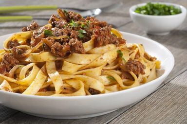 Tagliatelles Bolognaise