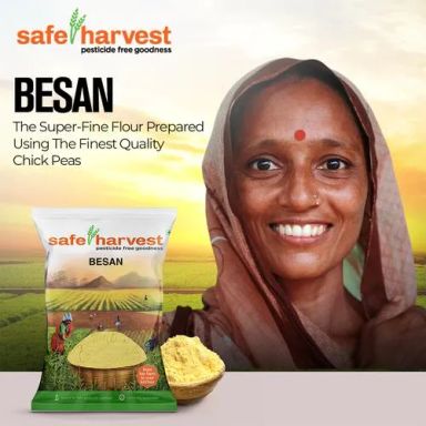 Safe Harvest Besan/Kadale Hittu - Pesticide Free, 500 g