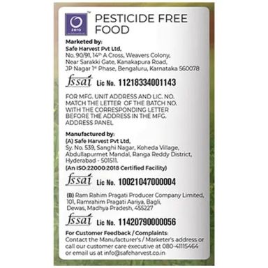 Safe Harvest Besan/Kadale Hittu - Pesticide Free, 500 g