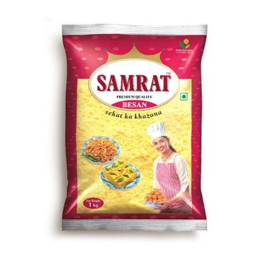 Samrat Besan - Premium, 1 kg Pouch