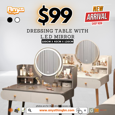 Dressing Table With Mirror