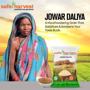 Safe Harvest Jowar Daliya, 500 g