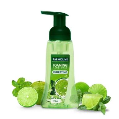 Palmolive Hydrating Lime & Mint Foaming Hand Wash, 250 ml Pump