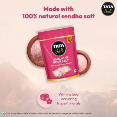 Tata Salt Rock Salt/Uppu, 1 kg Pouch