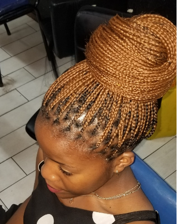 Knotless braids