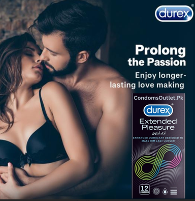 Durex Extended Pleasure Condoms 12 Pcs