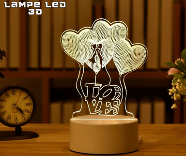 Lampe Led 3D