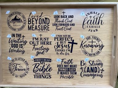 Serving Tray Christian