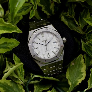 Silver White Dial Royal Oak AP