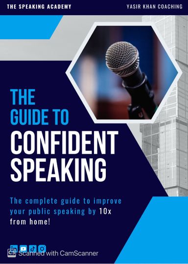 The Guide To Confident Speaking