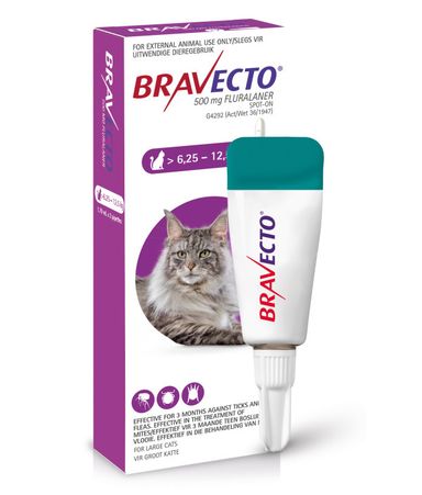 BRAVECTO PLUS CAT 6.25-12.5KG