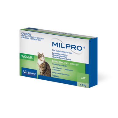 MILPRO DEWORMER - CAT (per tablet)