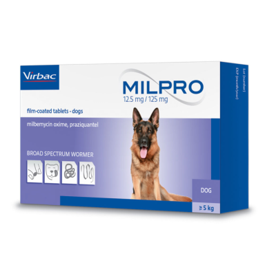 MILPRO DEWORMER - DOG (per tablet)