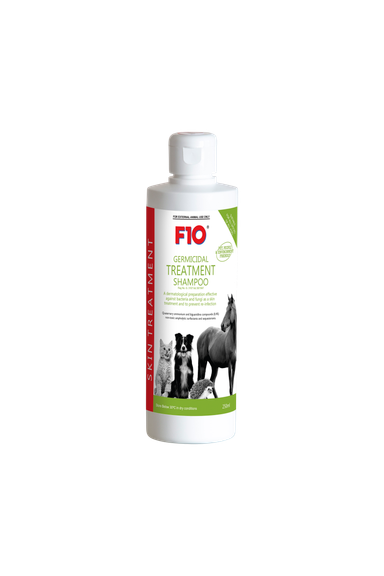 F10 GERMICIDAL TREATMENT SHAMPOO RETAIL SIZE 250ML