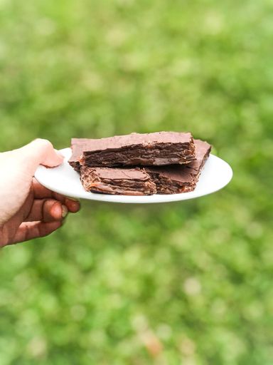 Mil hojas de dulce de leche y chocolate 100% sin azúcar por unidad