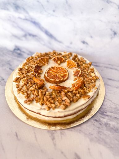 Healthy carrot cake 22 cm