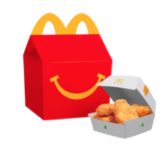 Happy Meal™ Chicken McNuggets™ (Boîte de 4 pcs)