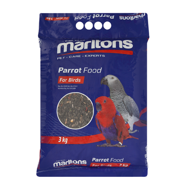 MARLTONS PARROT FOOD 3KG 