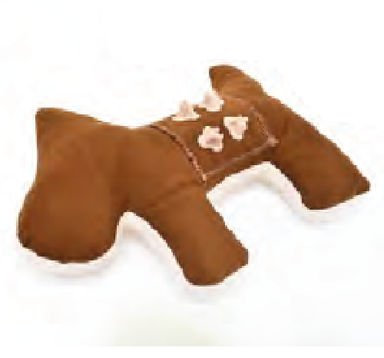 MARLTONS DOG SHAPE TOY POLYESTER 29X22CM