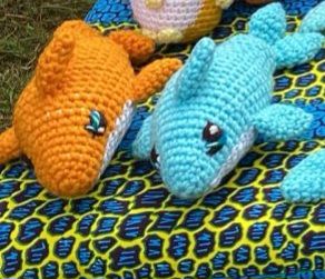 Crochet shark