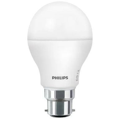 Philips Ace Saver LED Bulb - Cool Daylight White, Round, 9 Watts, B22 Base, 1 pc