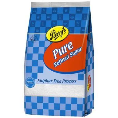 Parry's Pure Refined - Sugar Sulphur Free/Sakkare, 1 kg Pouch