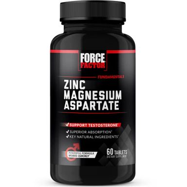 FORCE FACTOR ZINC MAGNESIUM ASPARTATE 60 TABLETS