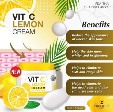 Precious Skin Vit C Lemon Body Cream