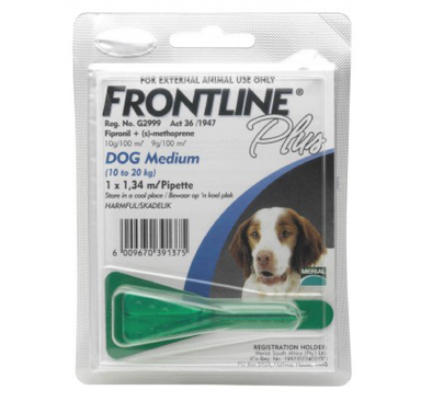 FRONTLINE PLUS DOG M EA 