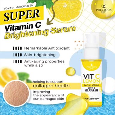 PRECIOUS SKIN Vitamin C Lemon Facial Serum